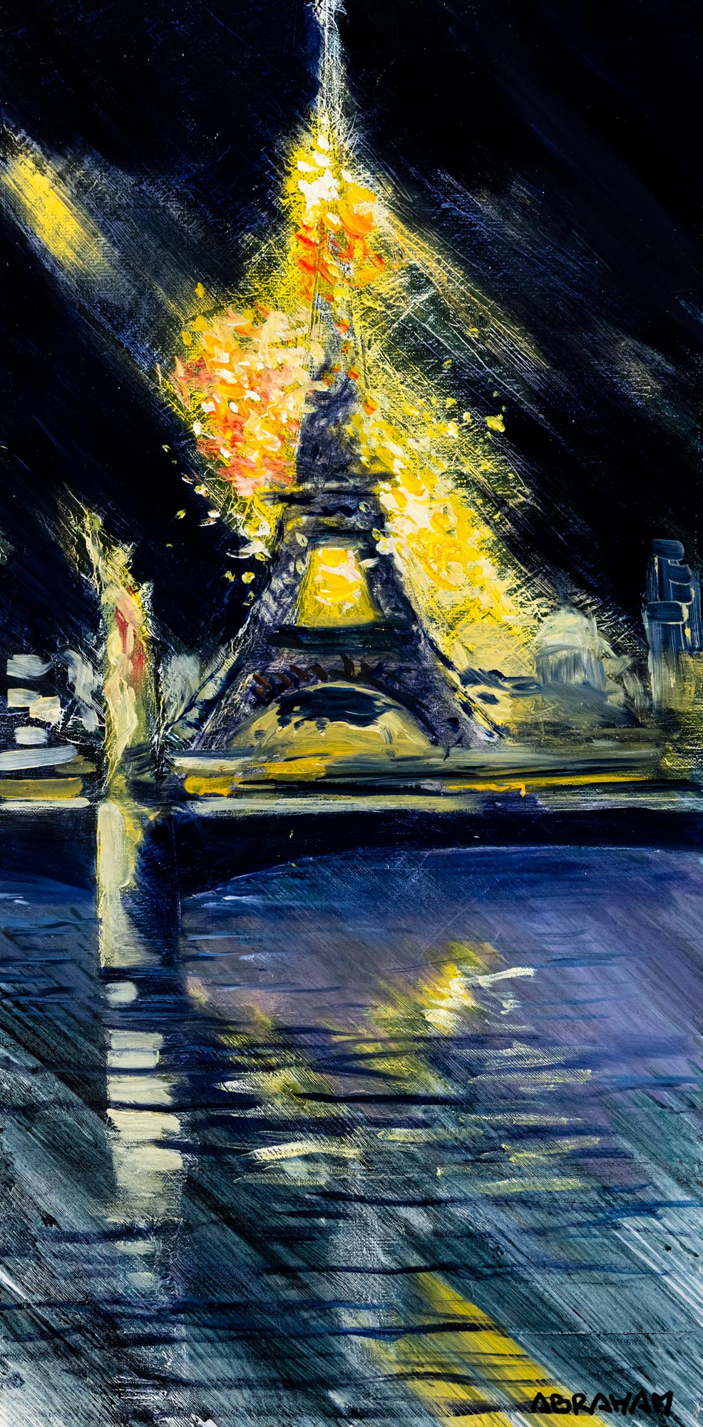 Feu d'Artifice sur la Tour Eiffel
