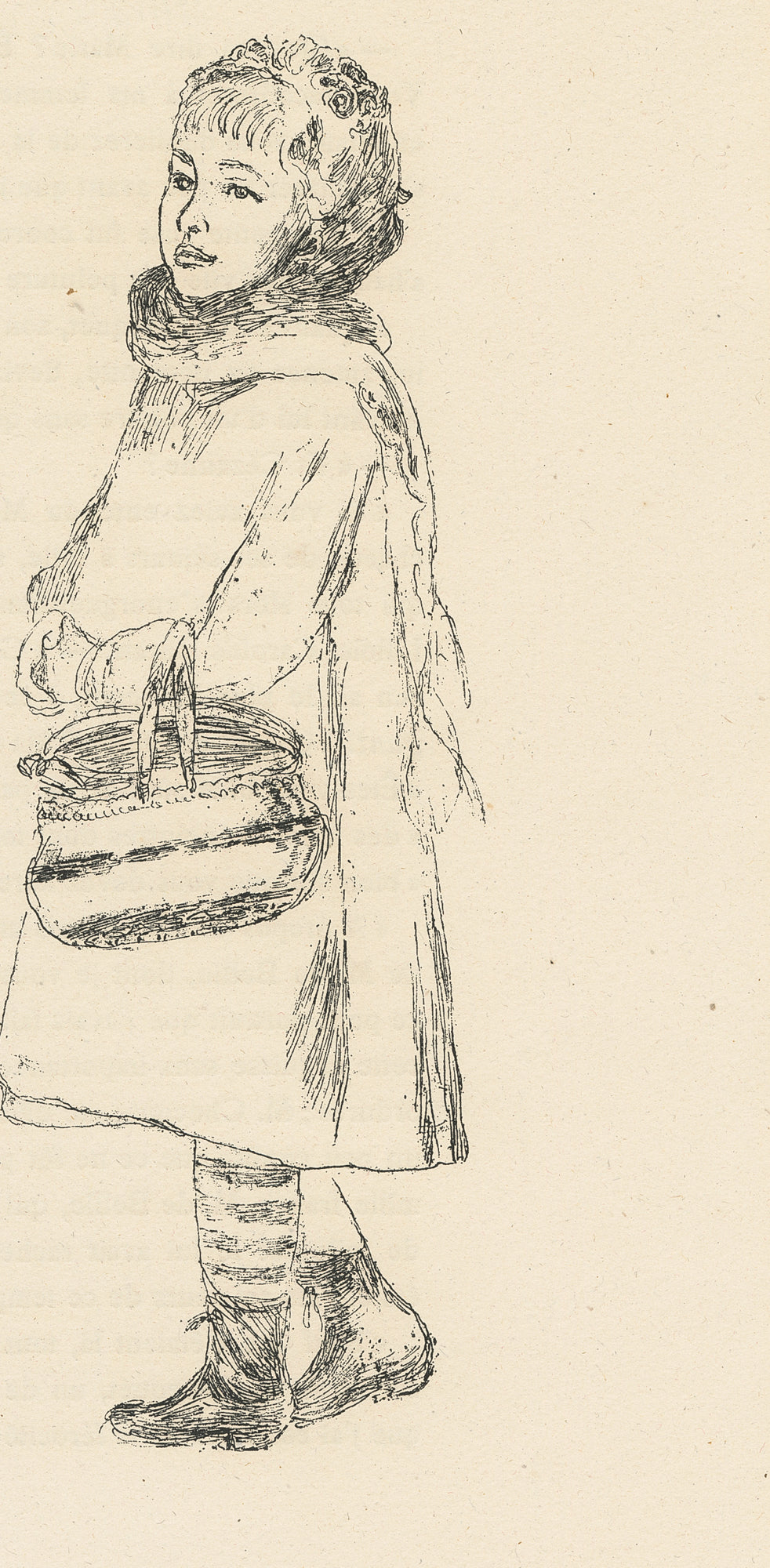 Enfant Au Panier