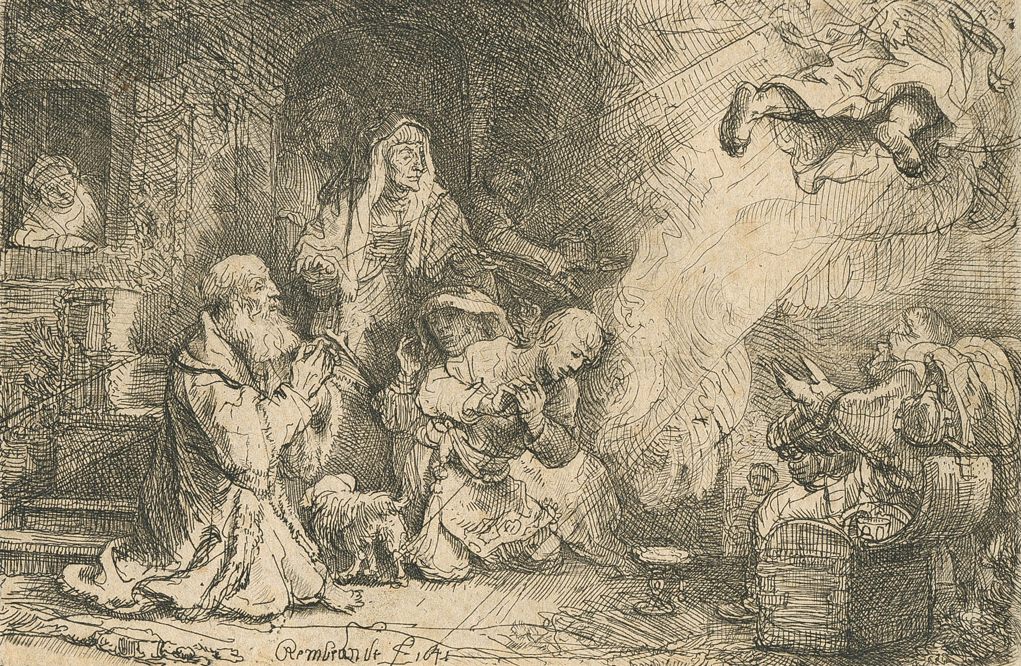 The Angel Departing from the Family of Tobias