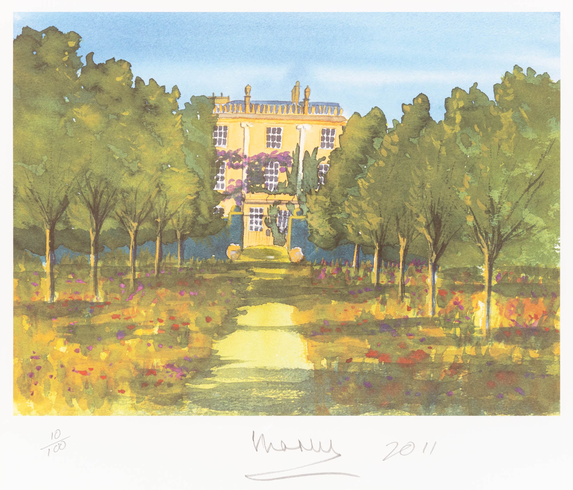 The South Front, Highgrove House