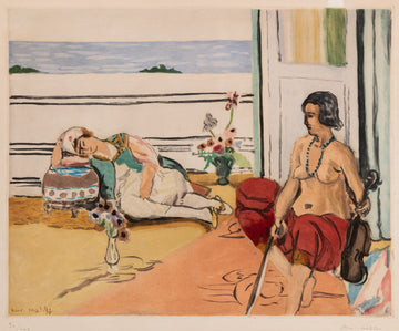 Odalisque sur la Terrasse