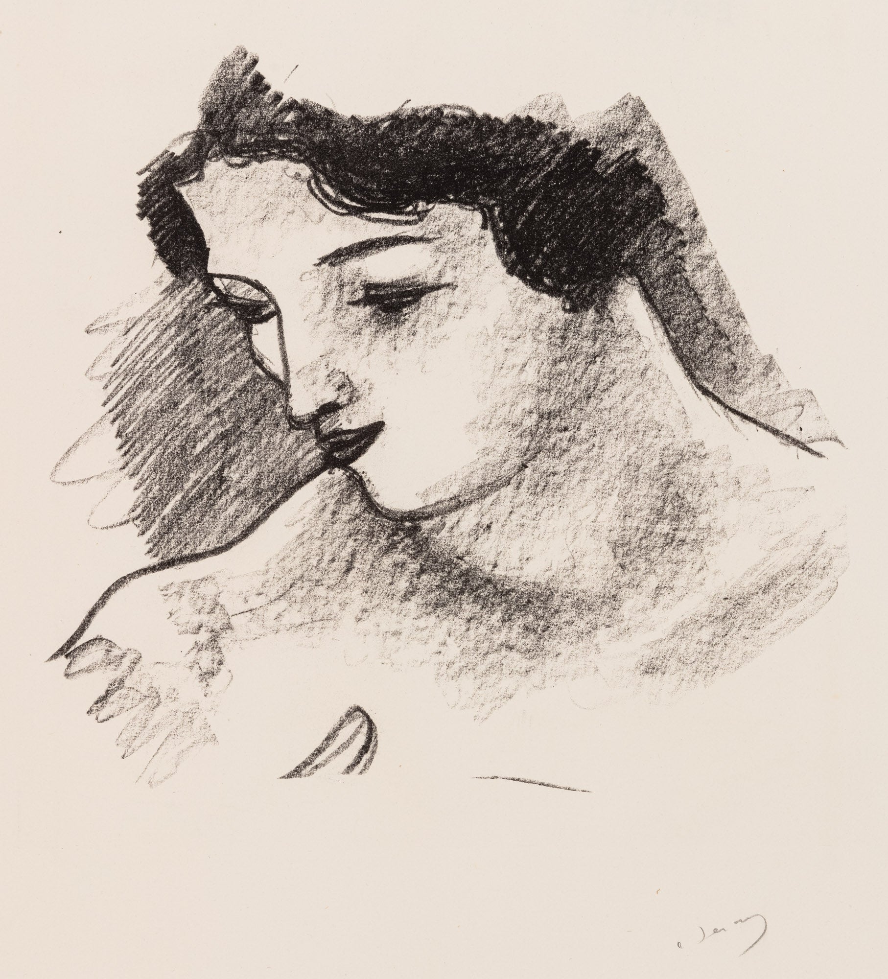 Tete de Femme Coupee