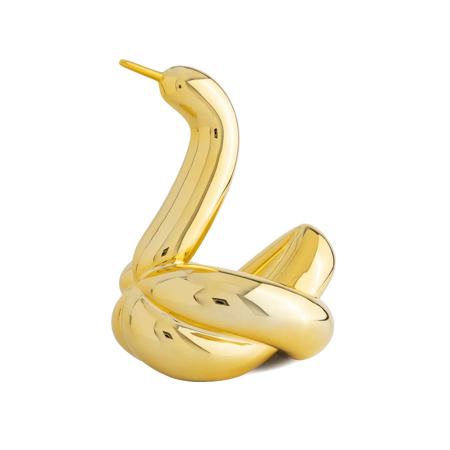Balloon Swan - Gold