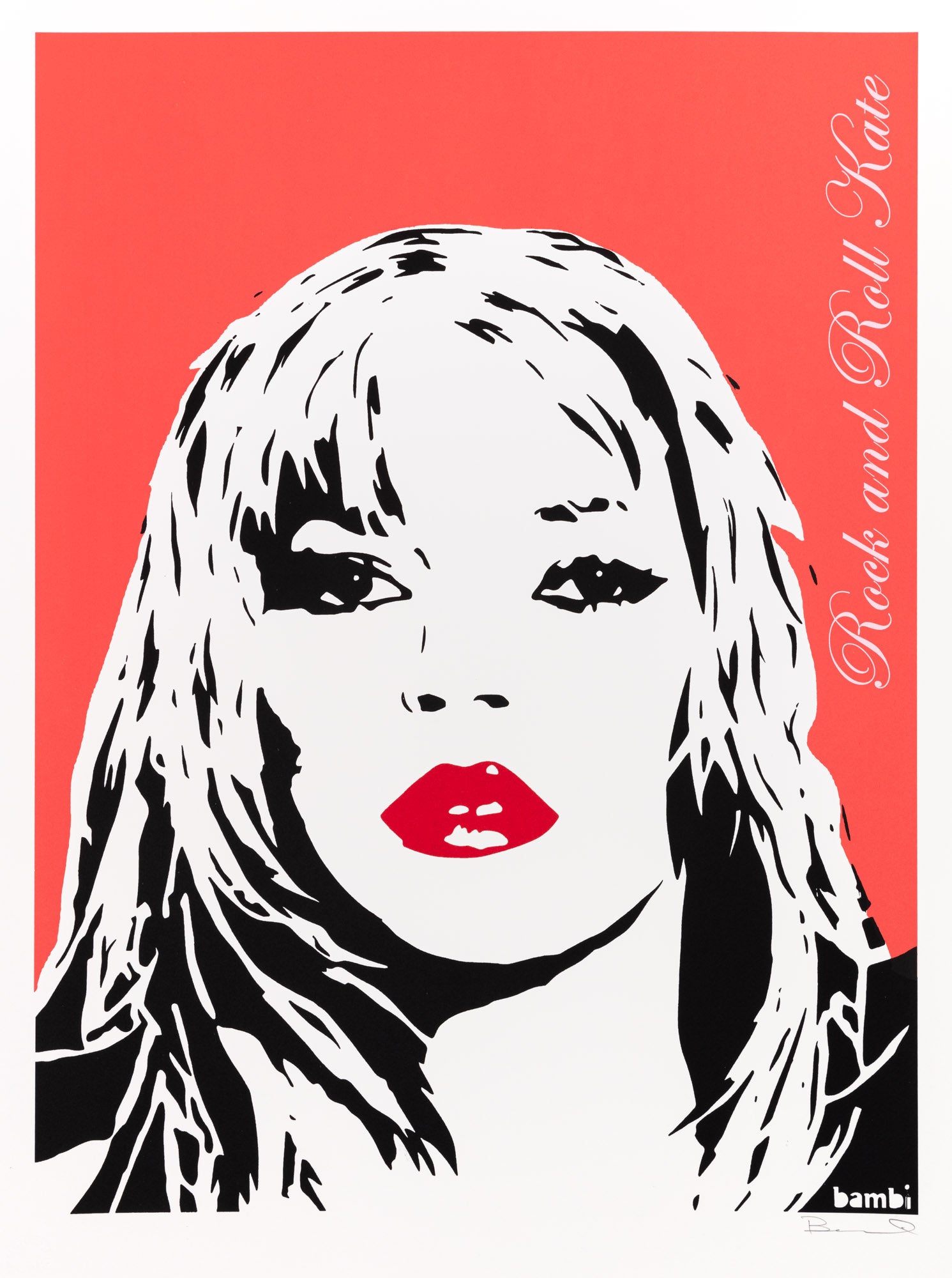Rock And Roll Kate (Bright Pink)