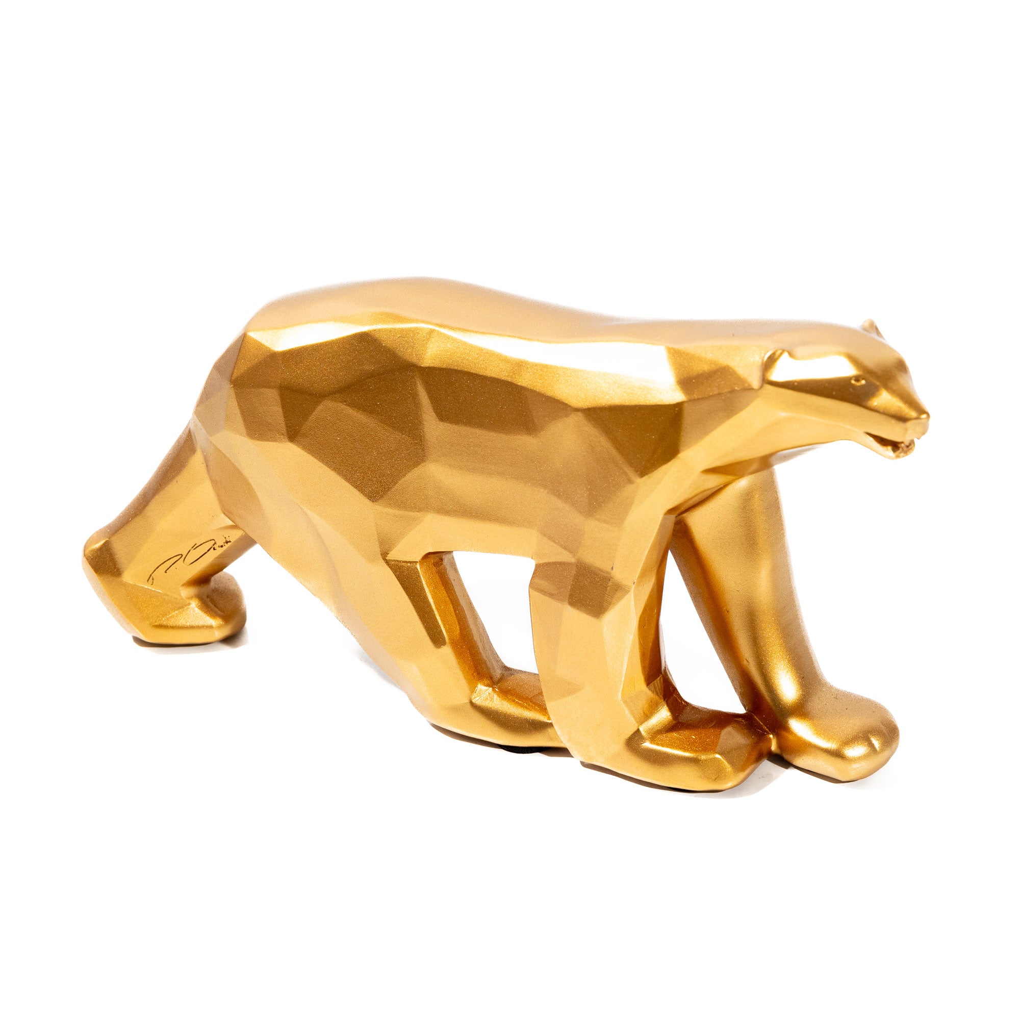 Ours Pompon - Matte Gold